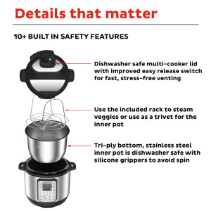Duo Plus Multi Cooker 5.7L Fackelmann Housewares